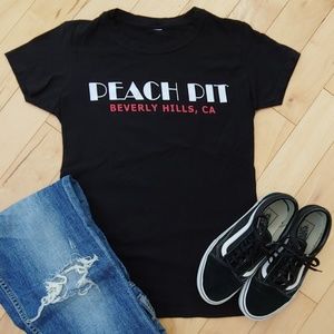 Back to the 90s Beverly Hills 90210 Peach Pit Tee